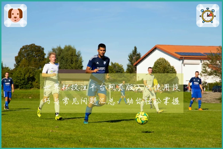 世界杯投注平台网页版入口使用技巧与常见问题汇总,助你轻松掌握平台功能